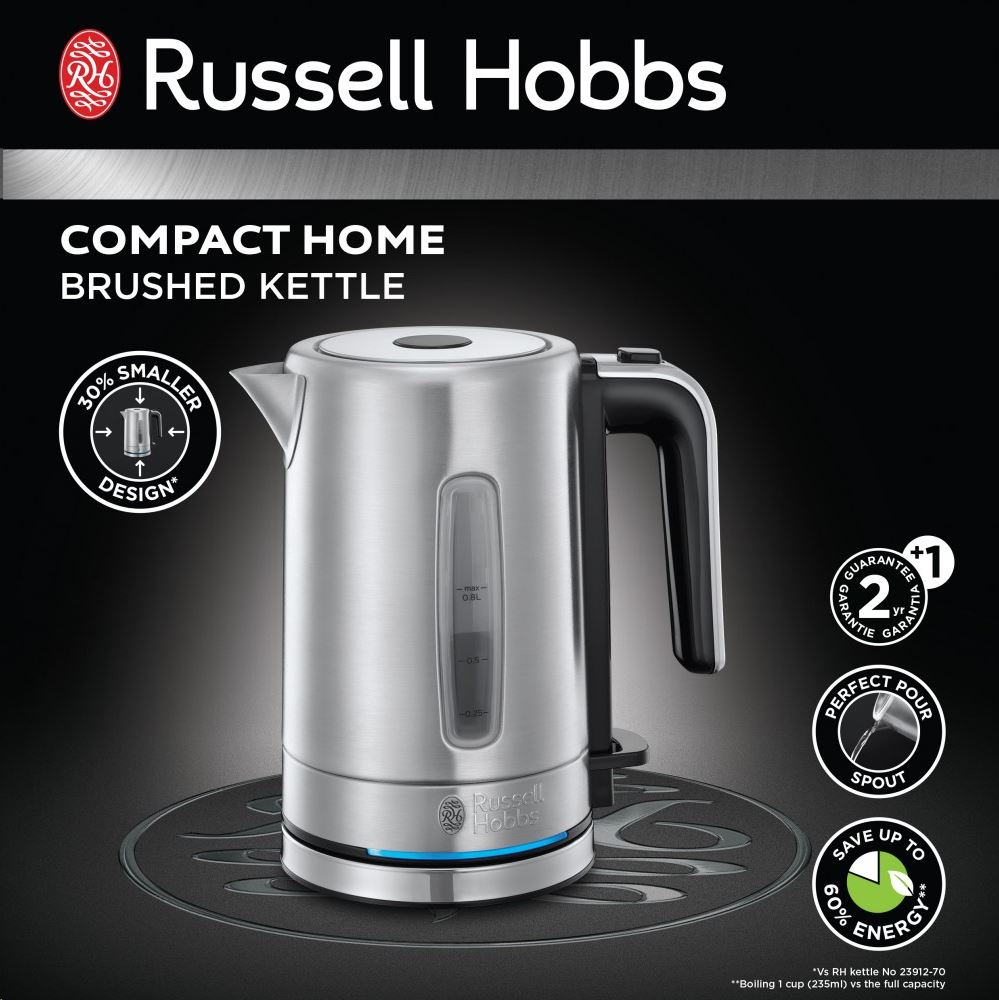 Russell Hobbs 24190-70 Compact Home inox vízforraló