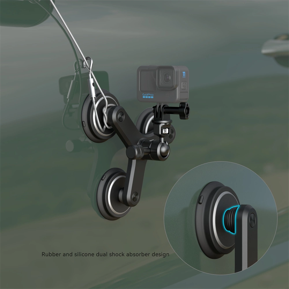 SmallRig   4468 Háromszoros mágneses tapadókorongos rögzítő készlet akciókamerákhoz