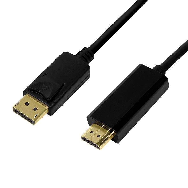 LogiLink DisplayPort 1.2 - HDMI kábel 2m (CV0127) LogiLink DisplayPort 1.2 - HDMI kábel 2m (CV0127)