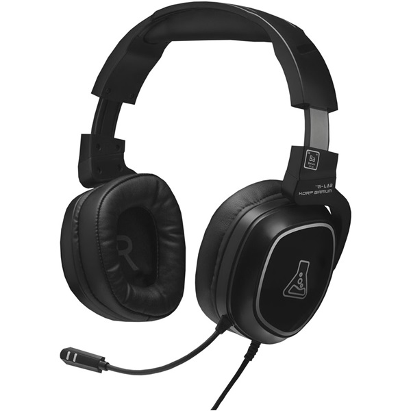 The G-Lab KORP BARIUM BLACK mikrofon 3,5mm Fejhallgató Fekete The G-Lab KORP BARIUM BLACK mikrofon 3,5mm Fejhallgató Fekete