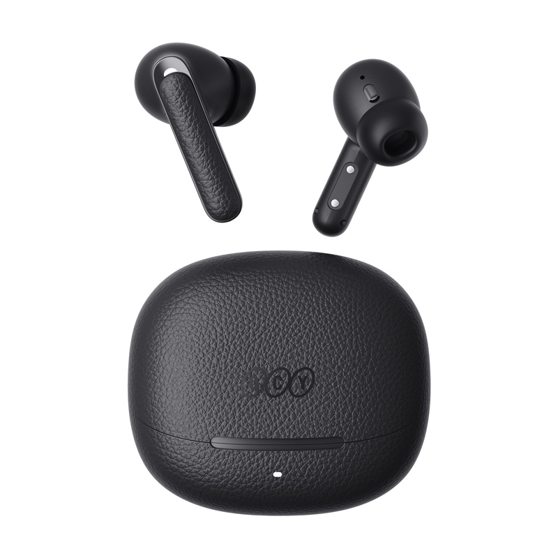 TWS QCY Buds HT15 ANC Fejhallgató Fekete 