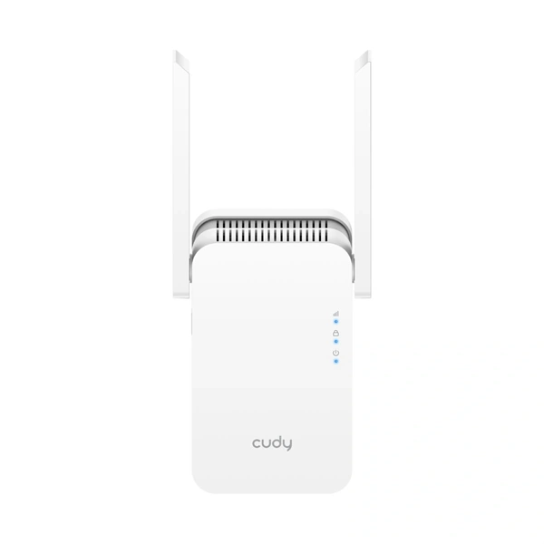 CUDY RE3600 beltéri kétsávos BE3600 WIFI 7 Gigabit LAN Mesh Range extender jelerősítő/hatótávnövelő Fehér