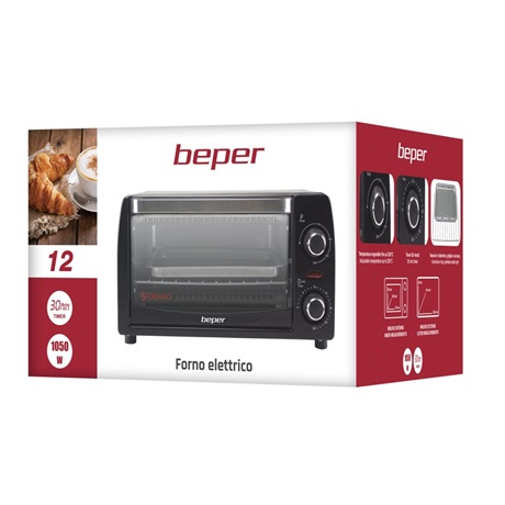 Beper 90.882  12L  Elektromos mini sütő 