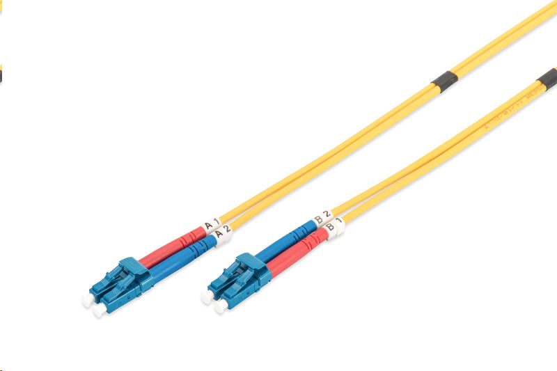 Digitus DK-2933-02 Fiber Optic Singlemode patch kábel LC / LC 2m sárga