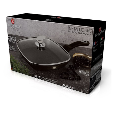 Berlinger Haus BH/6612 Grill serpenyő fedővel 28cm