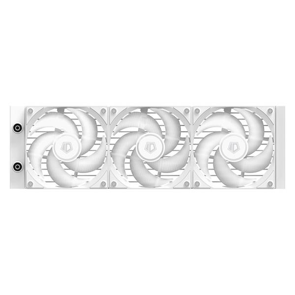 ID-Cooling CPU Water Cooler - FX360 LCD WHITE (27.2dB; max.98,54 m3/h; 3x12cm, A-RGB, fehér)