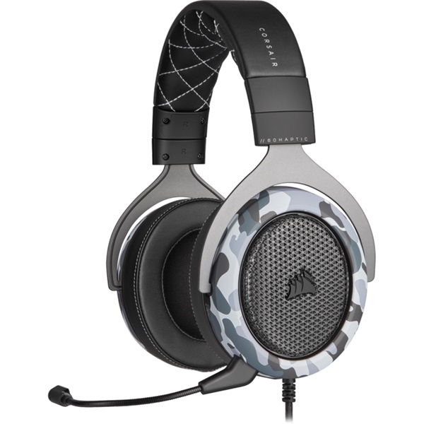 Corsair HS60 HAPTIC Gaming mikrofonos fejhallgató fekete-szürke (CA-9011225-EU)