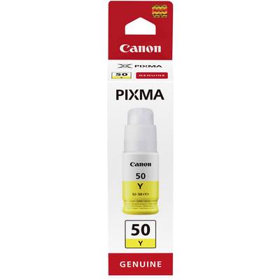 Canon Utántöltő tinta GI-50 Y Eredeti Sárga 3405C001 Utántöltő tinta Canon Utántöltő tinta GI-50 Y Eredeti Sárga 3405C001 Utántöltő tinta