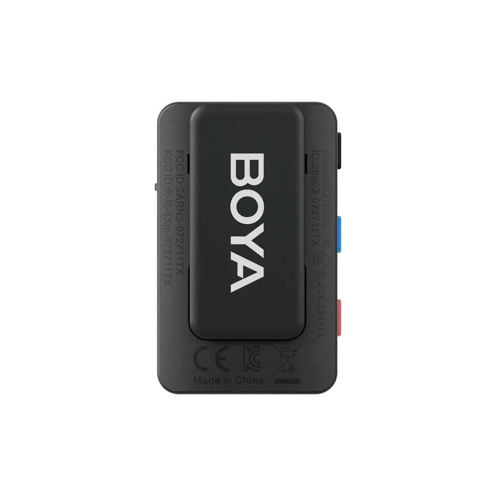 BOYA BOYAMIC 2.4GHz Univerzális vezetéknélküli szett (1+2 Töltődoboz)