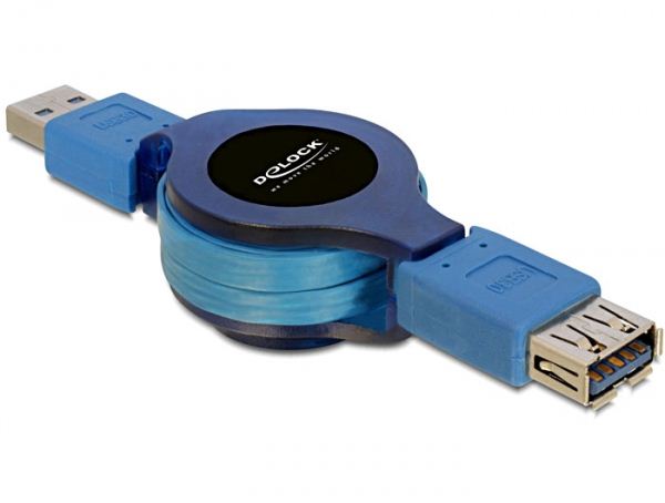 Delock DL82649 USB 3.0 visszatekerhető hosszabbító kábel Delock DL82649 USB 3.0 visszatekerhető hosszabbító kábel