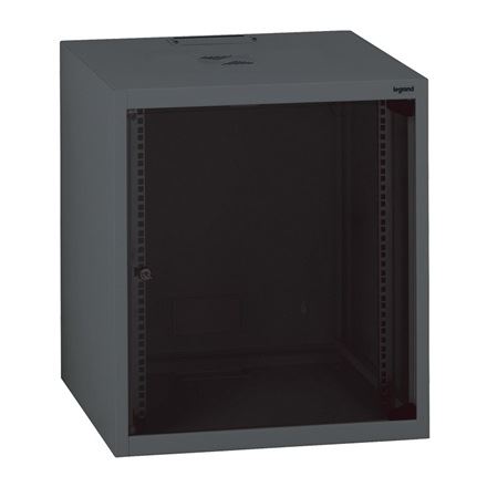 Legrand Linkeo 6U 19" fali Rack szekrény 300x320mm antracitszürke (646230) Legrand Linkeo 6U 19" fali Rack szekrény 300x320mm antracitszürke (646230)