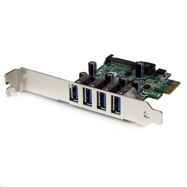 StarTech.com 4x USB 3.0 bővítő kártya PCIe (PEXUSB3S4V) StarTech.com 4x USB 3.0 bővítő kártya PCIe (PEXUSB3S4V)