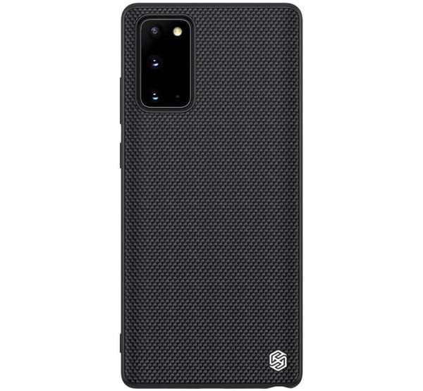 NILLKIN TEXTURED műanyag telefonvédő (érdes felület, közepesen ütésálló, szilikon keret, 3D minta) FEKETE [Samsung Galaxy Note 20 5G ...