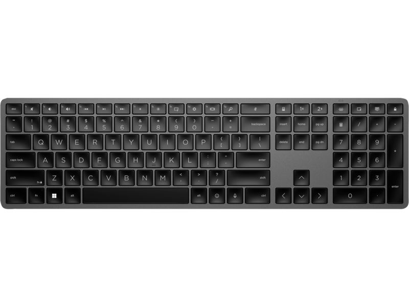HP 975 Dual-Mode (Bluetooth, 2.4GHz) vezeték nélküli billentyűzet fekete (3Z726AA#AKC) HP 975 Dual-Mode (Bluetooth, 2.4GHz) vezeték nélküli billentyűzet fekete (3Z726AA#AKC)