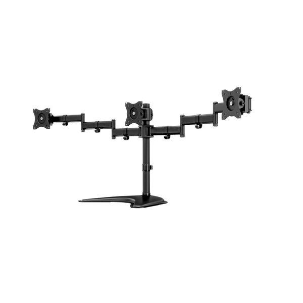 MULTIBRACKETS  M Deskstand Basic Triple 15-27" max.VESA: 100x100 mm  6 kg Asztali állvány  3 képernyős rögzítőkar