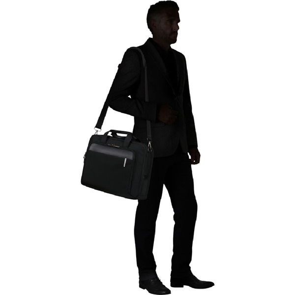 EVOSIGHT Bailhandle 17.3"  notebook táska Fekete
