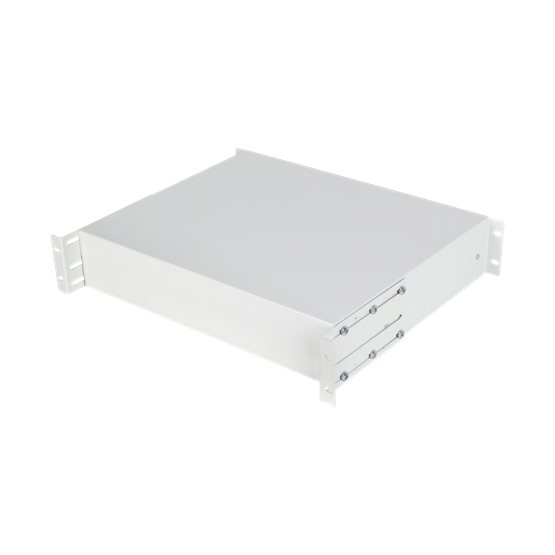 Lanberg 19" fiók 2U/483x360mm 90kg maximum terhelhetőség, 4-pontos szerelés, szürke