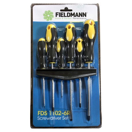 FIELDMANN FDS 1102-6R 6db Csavarhúzó készlet FIELDMANN FDS 1102-6R 6db Csavarhúzó készlet