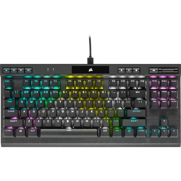 CORSAIR K70 TKL RGB Cherry MX SPEED Mechanikus Gamer billentyűzet