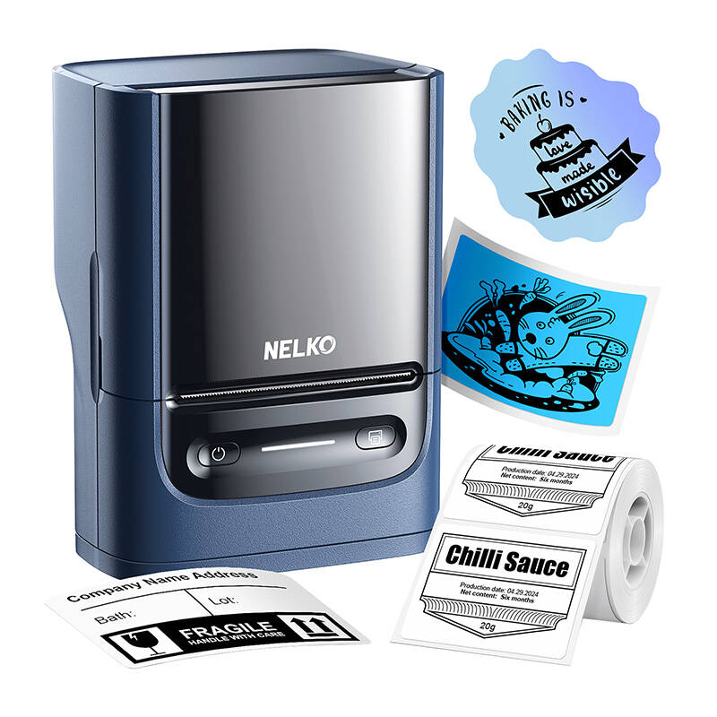 Nelko PM220 Címkenyomtató Kék