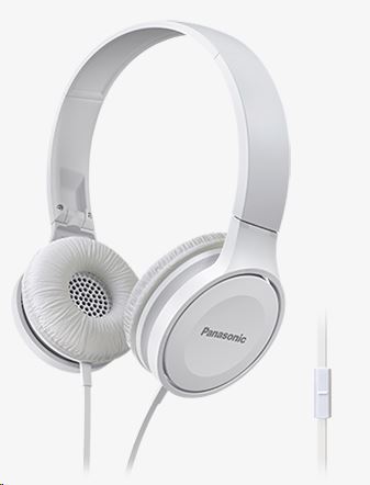 Panasonic RP-HF100ME-W fehér mikrofonos fejhallgató