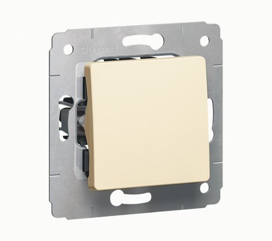 Legrand Cariva egypólusú kapcsoló bézs (773701)