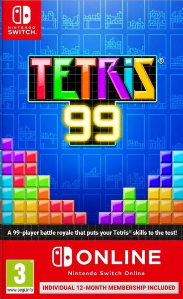 Tetris 99 + 12 hónap Nintendo Switch Online (NSS6835) Tetris 99 + 12 hónap Nintendo Switch Online (NSS6835)