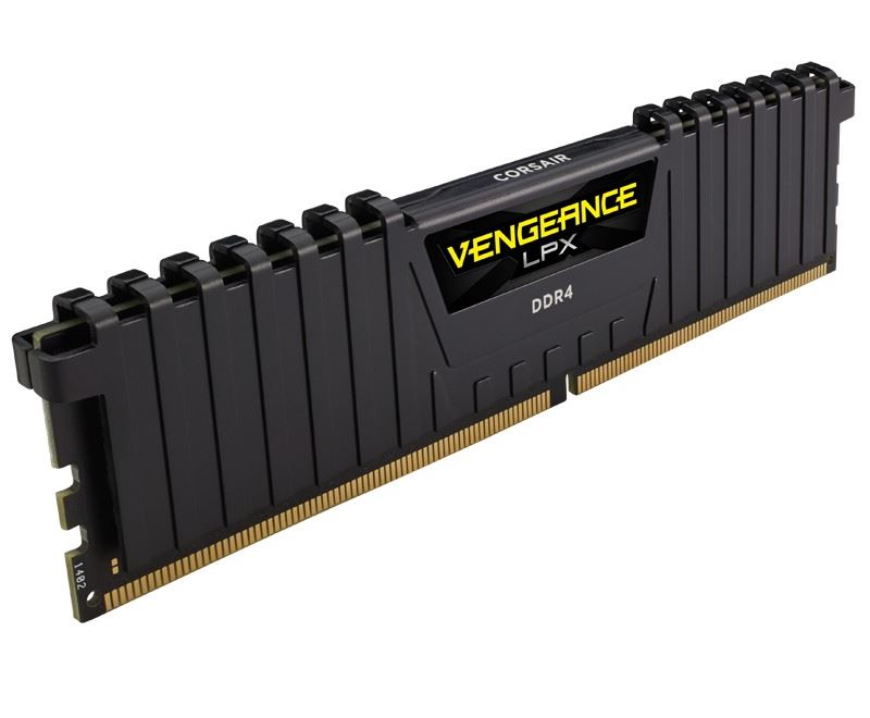 16GB 2400MHz DDR4 RAM Corsair Vengeance LPX Black CL16 (CMK16GX4M1A2400C16)
