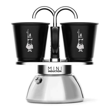 Bialetti 7310 MINI EXPRESS 2 személyes szett kotyogós kávéfőző Fekete-inox Bialetti 7310 MINI EXPRESS 2 személyes szett kotyogós kávéfőző Fekete-inox