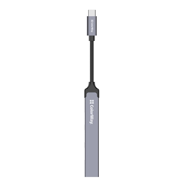 COLORWAY CW-HUB04 USB-elosztó  USB-C 4-B-1 USB2.0X3/USB3.0