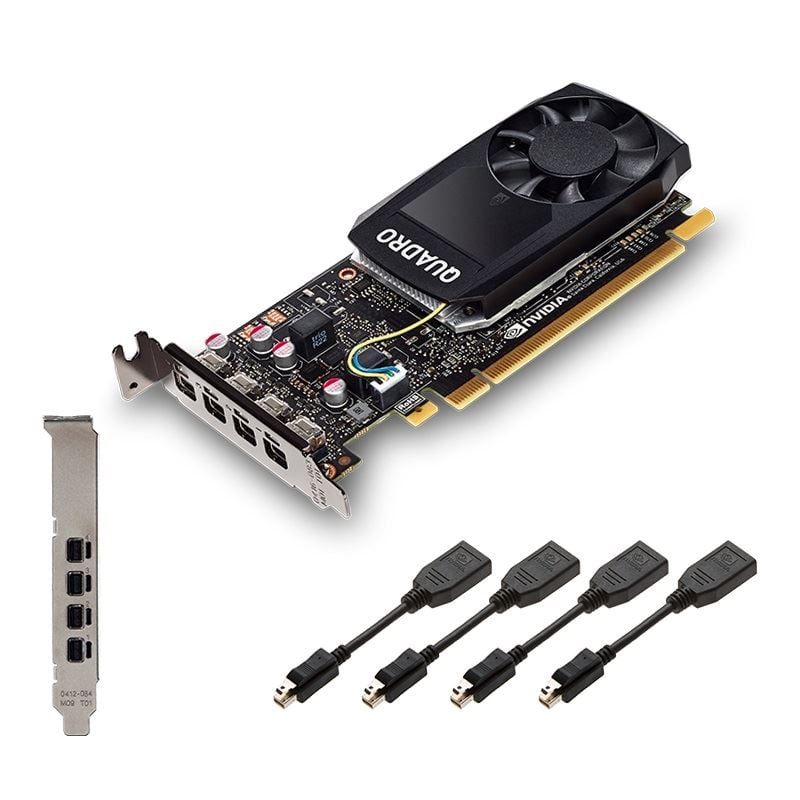 PNY NVIDIA Quadro P1000 (VCQP1000-PB) PNY NVIDIA Quadro P1000 (VCQP1000-PB)