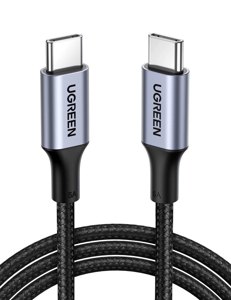 UGREEN US316 USB-C kábel 100W 3m fekete (90120) UGREEN US316 USB-C kábel 100W 3m fekete (90120)