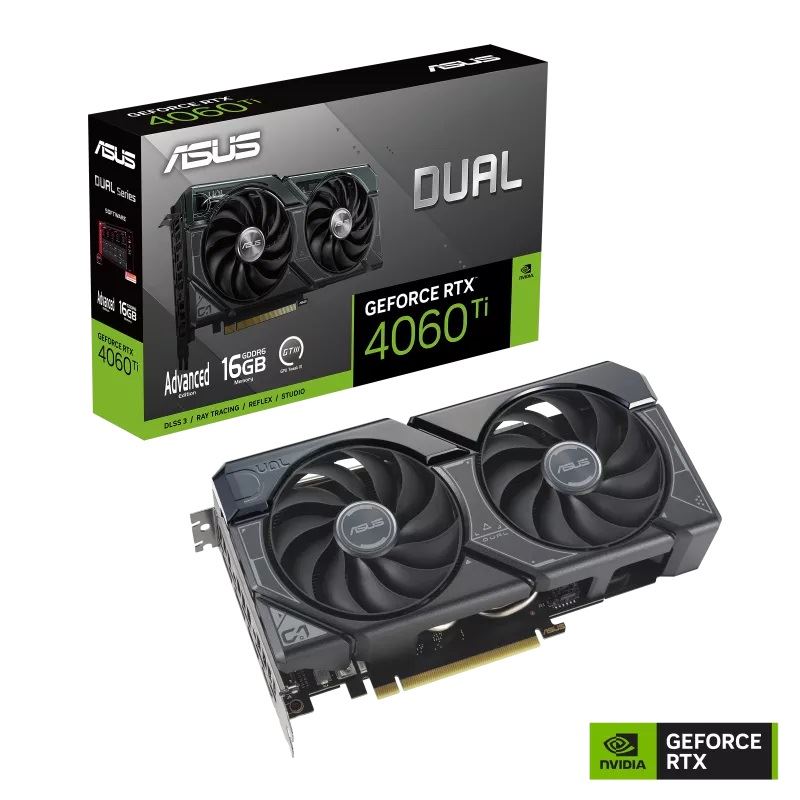 ASUS GeForce RTX 4060 Ti 16GB Dual Advanced Edition videokártya