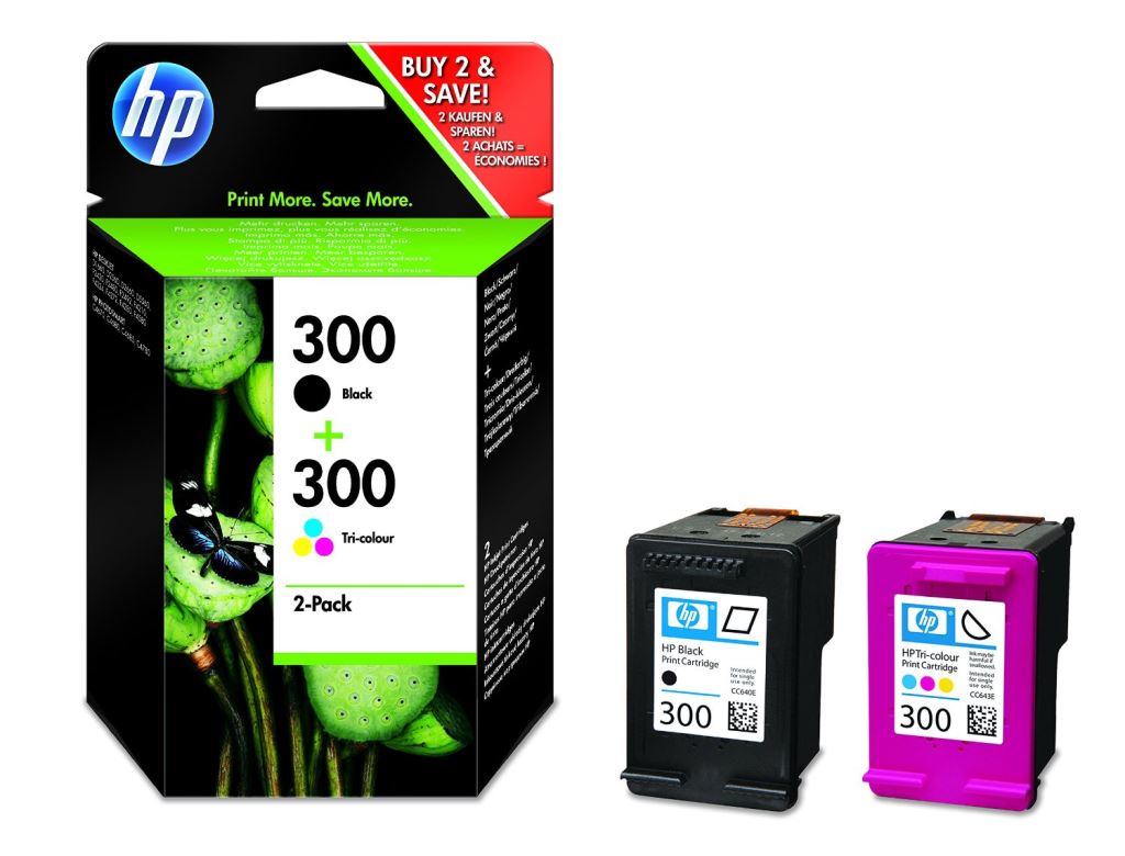 HP CN637EE fekete+ háromszínű tintapatron (300) HP CN637EE fekete+ háromszínű tintapatron (300)