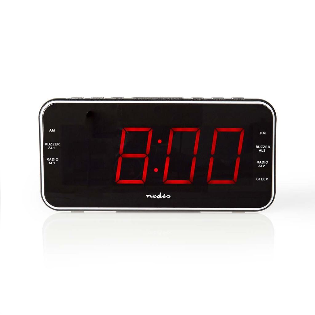 Nedis digitális rádiós ébresztőóra (CLAR004BK) Nedis digitális rádiós ébresztőóra (CLAR004BK)