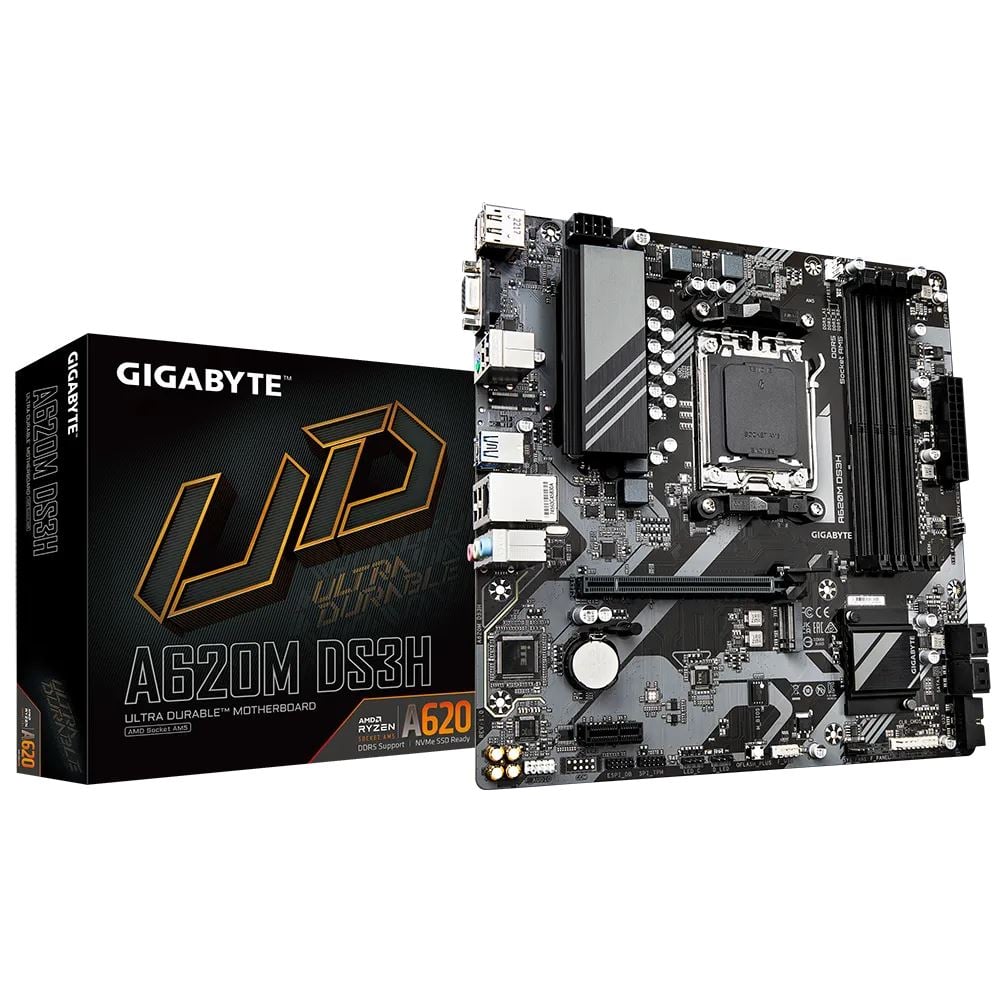 Gigabyte A620M DS3H alaplap Gigabyte A620M DS3H alaplap