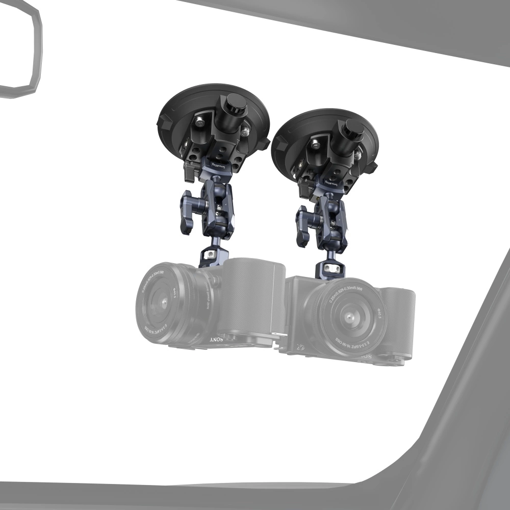 SMALLRIG 4" Suction Cup Camera Mount Kit for Vehicle Shooting SMALLRIG 4" Suction Cup Camera Mount Kit for Vehicle Shooting
