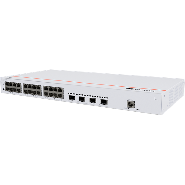 Huawei eKit Switch 24x1000Mbps + 4x10GE (SFP+) + 1konzol port, S220-24T4X