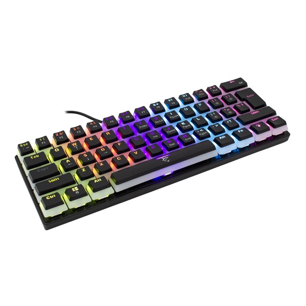 White Shark ASHIKO GK-2202B/BL-US fekete mechanikus (blue switch) gamer billentyűzet White Shark ASHIKO GK-2202B/BL-US fekete mechanikus (blue switch) gamer billentyűzet