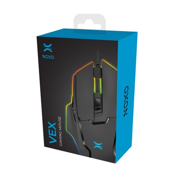 NOXO Vex Gaming egér fekete