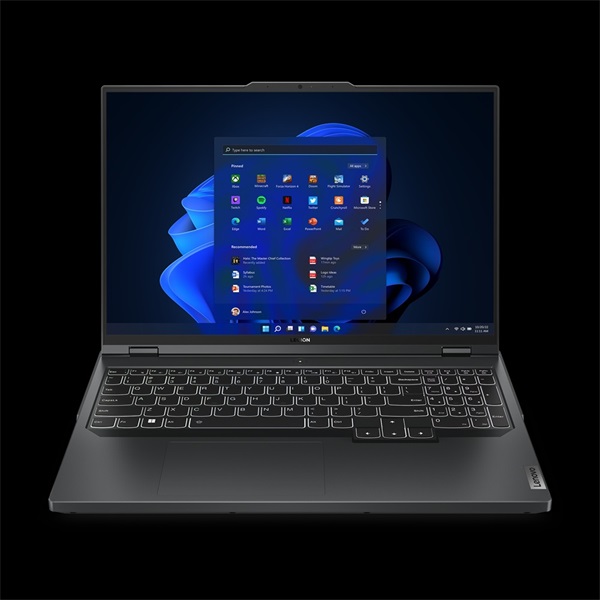 LENOVO Legion Pro 5 16ARX8 16.0" WQXGA AMD Ryzen 7-7745HX  32GB 1TB SSD  nV RTX 4060 8GB Notebook Szürke