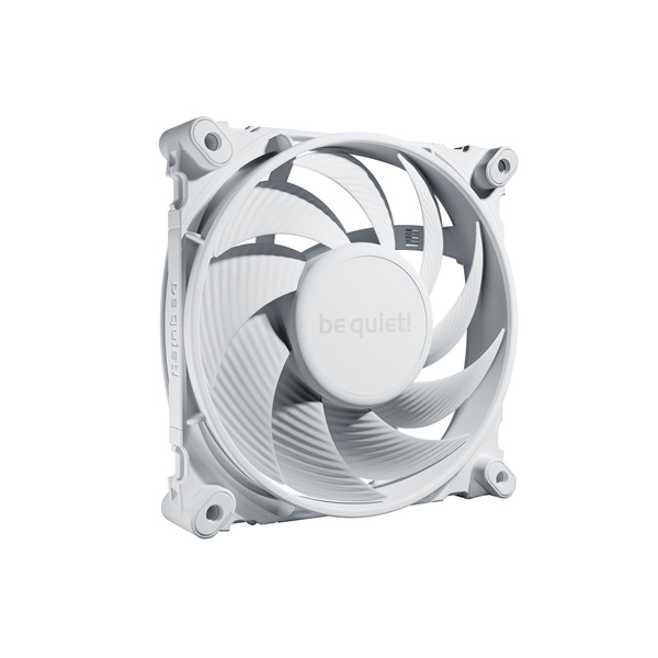 Be Quiet! Cooler 12cm SILENT WINGS 4 White 120mm PWM high-speed 2500rpm 31,2dB Fehér Be Quiet! Cooler 12cm SILENT WINGS 4 White 120mm PWM high-speed 2500rpm 31,2dB Fehér