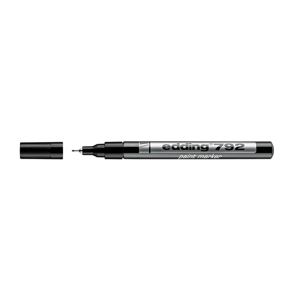 Edding Lakkmarker 0,8mm, kerek  792 fekete (7580149000)