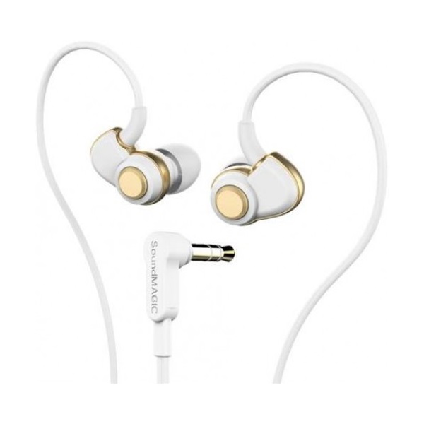 SoundMAGIC PL30+C In-Ear mikrofonos fehér-arany fülhallgató SoundMAGIC PL30+C In-Ear mikrofonos fehér-arany fülhallgató