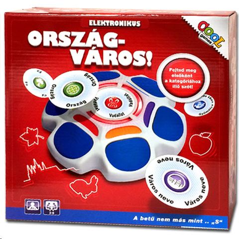 Ország-Város elektronikus társasjáték (EP02999) Ország-Város elektronikus társasjáték (EP02999)