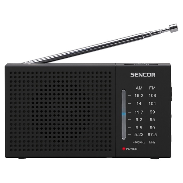 Sencor SRD 1800 hordozható rádió fekete Sencor SRD 1800 hordozható rádió fekete