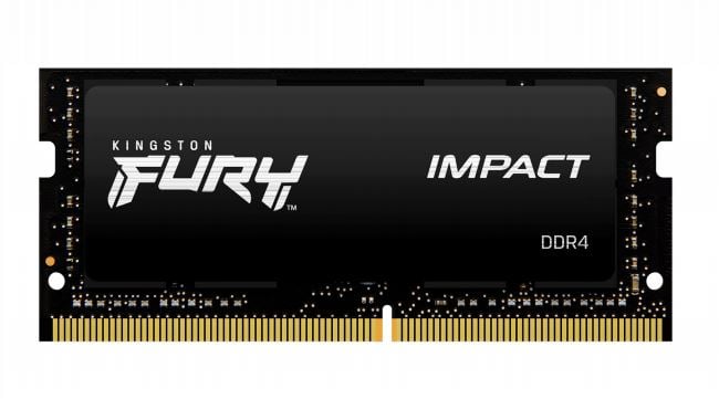 16GB 2666MHz DDR4 RAM Kingston Fury Impact notebook memória CL15 (KF426S15IB1/16)