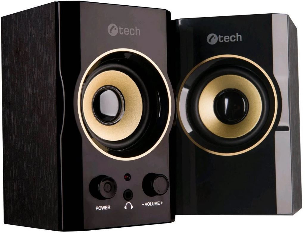C-Tech SPK-11 2.0 csatornás hangszóró fekete 