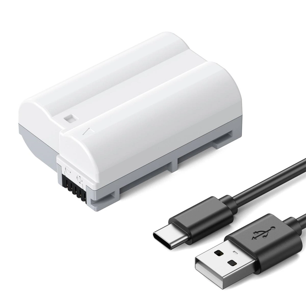 K&F Concept EN-EL15C 2600mAh USB-C csatlakozóval akkumulátor
