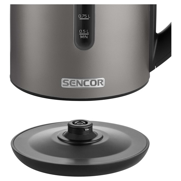 Sencor SWK 7708BK vízforraló hőmérséklet szabályozóval fekete